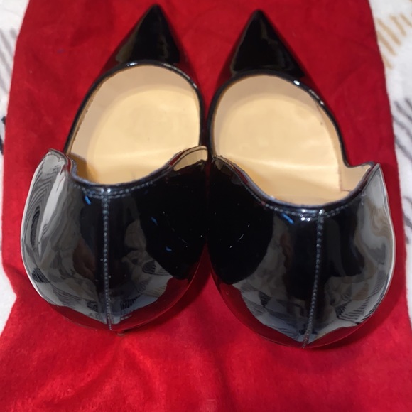 Christian Louboutin- So Kate Patent Pointed-Toe Red Sole Pump size 39 - Picture 5 of 7